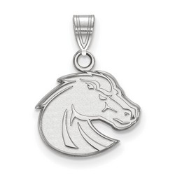 Boise State University Broncos Small Pendant in Sterling Silver 1.39 gr