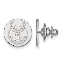 Milwaukee Bucks Lapel Pin in Sterling Silver 2.20 gr