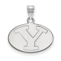 Brigham Young University Cougars Small Pendant in Sterling Silver 2.12 gr