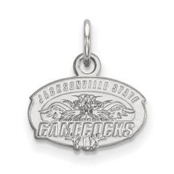 Jacksonville State University Gamecocks XS Pendant in Sterling Silver 1.04 gr