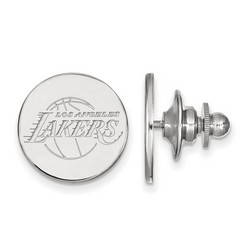 Los Angeles Lakers Lapel Pin in Sterling Silver 1.94 gr