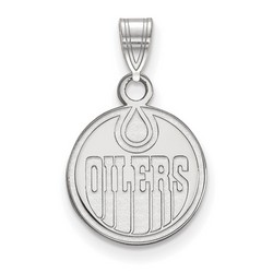 Edmonton Oilers Small Pendant in Sterling Silver 1.38 gr