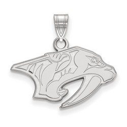 Nashville Predators Small Pendant in Sterling Silver 1.76 gr