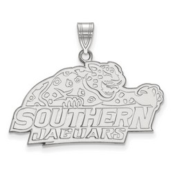 Southern University Jaguars Large Pendant in Sterling Silver 4.89 gr