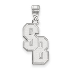 Stony Brook University Seawolves Large Pendant in Sterling Silver 1.68 gr