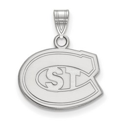 St Cloud State University Huskies Small Pendant in Sterling Silver 2.03 gr