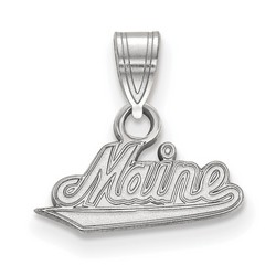 University of Maine Black Bears Small Pendant in Sterling Silver 0.69 gr