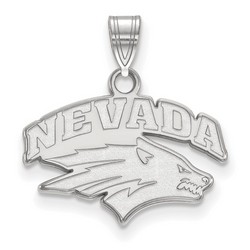 University of Nevada Wolf Pack Small Pendant in Sterling Silver 1.67 gr