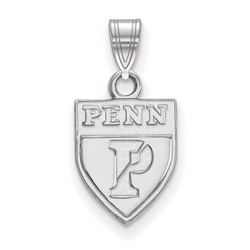 University of Pennsylvania Quakers Small Pendant in Sterling Silver 1.08 gr