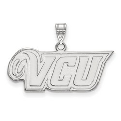 Virginia Commonwealth University Rams Small Pendant in Sterling Silver 3.79 gr