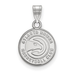 Atlanta Hawks Small Pendant in Sterling Silver 1.39 gr