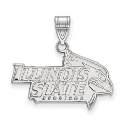 Illinois State University Redbirds Large Pendant in Sterling Silver 2.57 gr