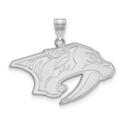 Nashville Predators Large Pendant in Sterling Silver 3.78 gr