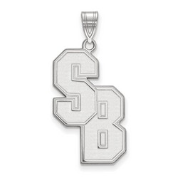 Stony Brook University Seawolves XL Pendant in Sterling Silver 2.86 gr