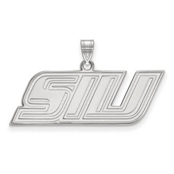 Southern Illinois University SIU Salukis Small Sterling Silver Pendant 3.81 gr