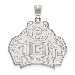 University of Central Arkansas Bears XL Pendant in Sterling Silver 6.11 gr