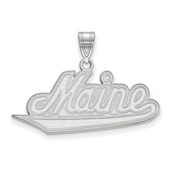 University of Maine Black Bears Large Pendant in Sterling Silver 2.92 gr