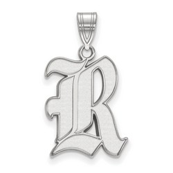 Rice University Owls Large Pendant in Sterling Silver 1.89 gr