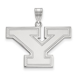 Youngstown State University Penguins Large Pendant in Sterling Silver 4.06 gr