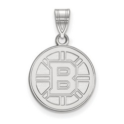 Boston Bruins Medium Pendant in Sterling Silver 2.20 gr