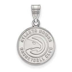 Atlanta Hawks Medium Pendant in Sterling Silver 0.86 gr
