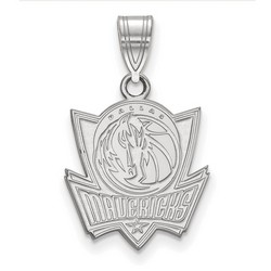 Dallas Mavericks Medium Pendant in Sterling Silver 2.02 gr