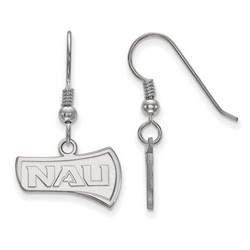 Northern Arizona University Lumberjacks Small Sterling Silver Dangle Earrings