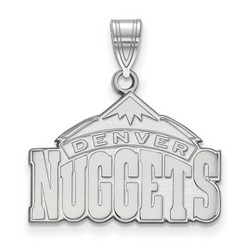 Denver Nuggets Medium Pendant in Sterling Silver 3.07 gr