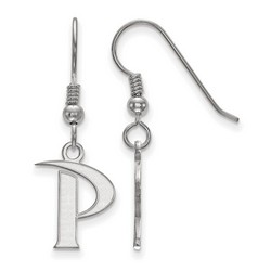 Pepperdine University Waves Small Dangle Earrings in Sterling Silver 1.13 gr