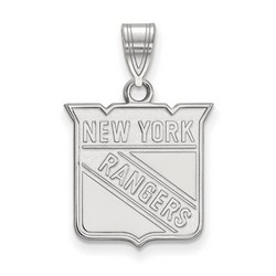 New York Rangers Medium Pendant in Sterling Silver 2.38 gr