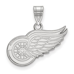 Detroit Red Wings Medium Pendant in Sterling Silver 2.08 gr