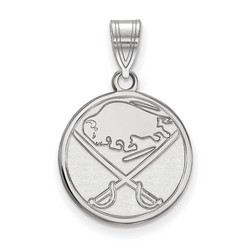 Buffalo Sabres Medium Pendant in Sterling Silver 2.26 gr