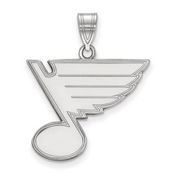 St. Louis Blues Large Pendant in Sterling Silver 2.97 gr