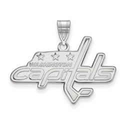 Washington Capitals Large Pendant in Sterling Silver 2.59 gr