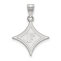 Furman University Paladins Large Pendant in Sterling Silver 1.40 gr