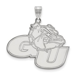 Gonzaga University Bulldogs XL Pendant in Sterling Silver 6.03 gr