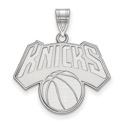 New York Knicks Large Pendant in Sterling Silver