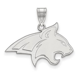 Montana State University Bobcats Large Pendant in Sterling Silver 2.48 gr