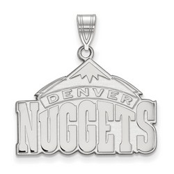 Denver Nuggets Large Pendant in Sterling Silver 4.37 gr