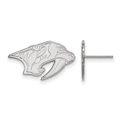 Nashville Predators Small Post Earrings in Sterling Silver 2.38 gr