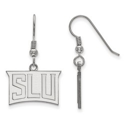 Saint Louis University Billikens Small Sterling Silver Dangle Earrings 2.95 gr