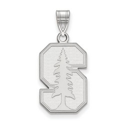 Stanford University Cardinal Large Pendant in Sterling Silver 1.96 gr