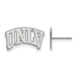 University Nevada Las Vegas UNLV Rebels Small Post Earrings in Sterling Silver