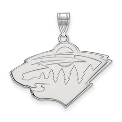 Minnesota Wild Large Pendant in Sterling Silver 3.60 gr