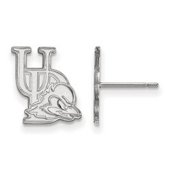 University of Delaware Fightin' Blue Hens Sterling Silver Post Earrings 2.08 gr