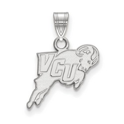 Virginia Commonwealth University Rams Small Pendant in Sterling Silver 1.06 gr