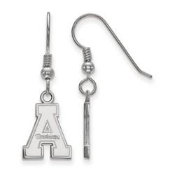 Appalachian State University Mountaineers Small Sterling Silver Dangle Earrings