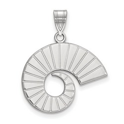 Colorado State University Rams Large Pendant in Sterling Silver 3.12 gr
