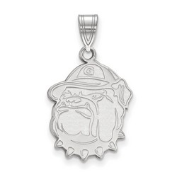 Georgetown University Hoyas Large Pendant in Sterling Silver 2.34 gr