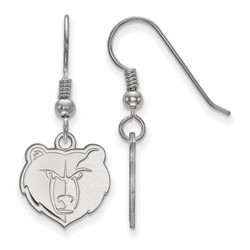 Memphis Grizzlies Small Dangle Earrings in Sterling Silver 2.11 gr